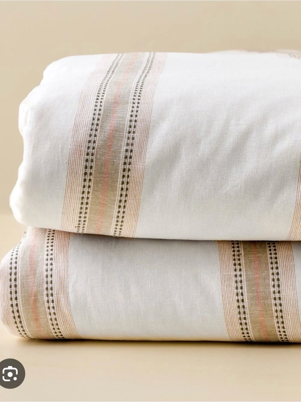 NEW Magnolia Dannie Stripe King Shams